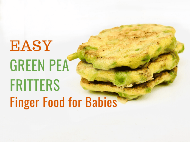 Easy Green Pea Fritters