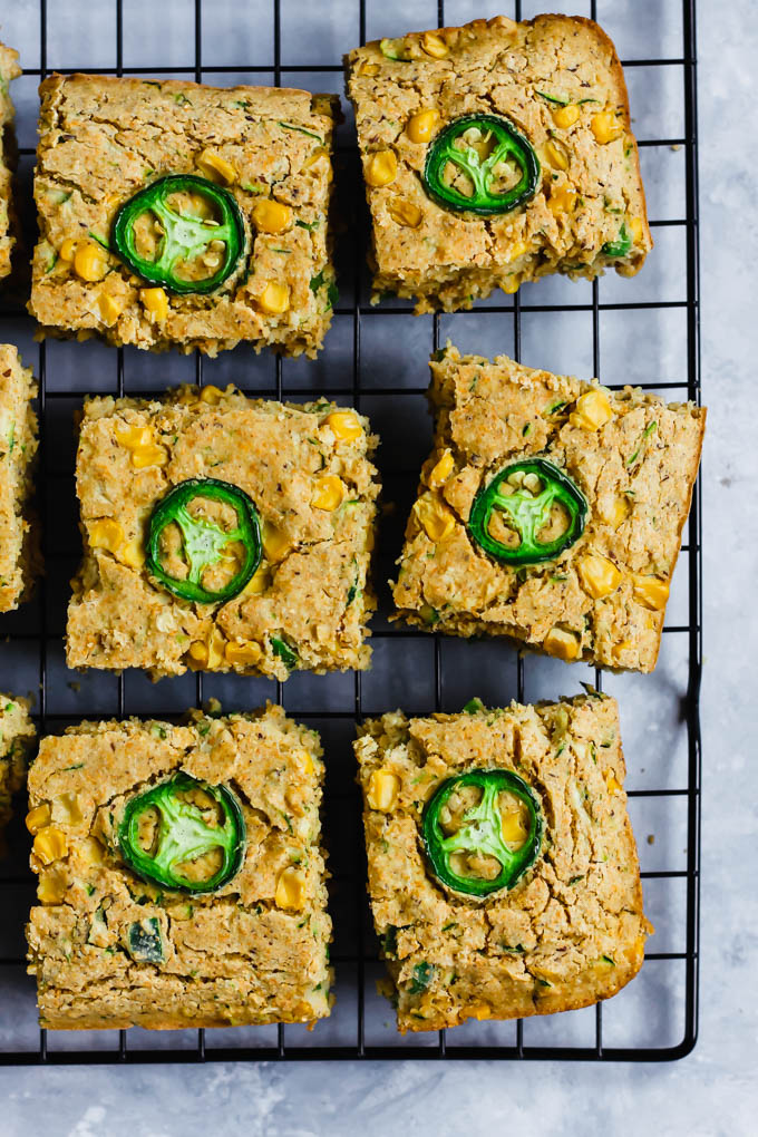 Jalapeno Zucchini Cornbread