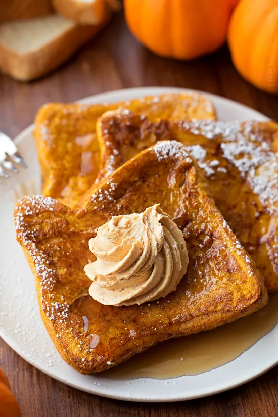 PUMPKIN FRENCH TOAST