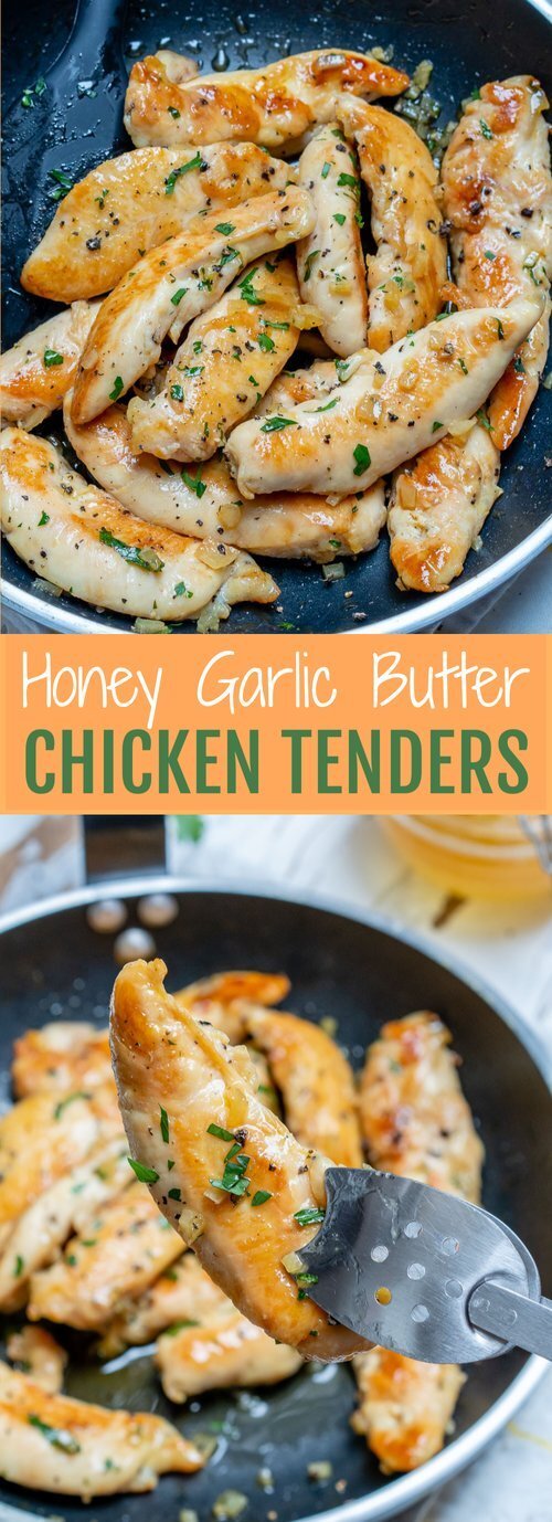 Honey Garlic Butter Chicken Tenders