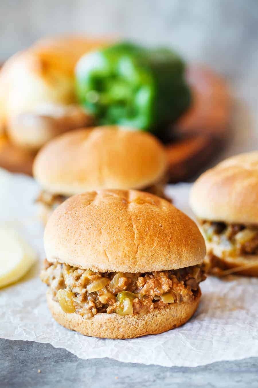 Philly Cheesesteak Sloppy Joes