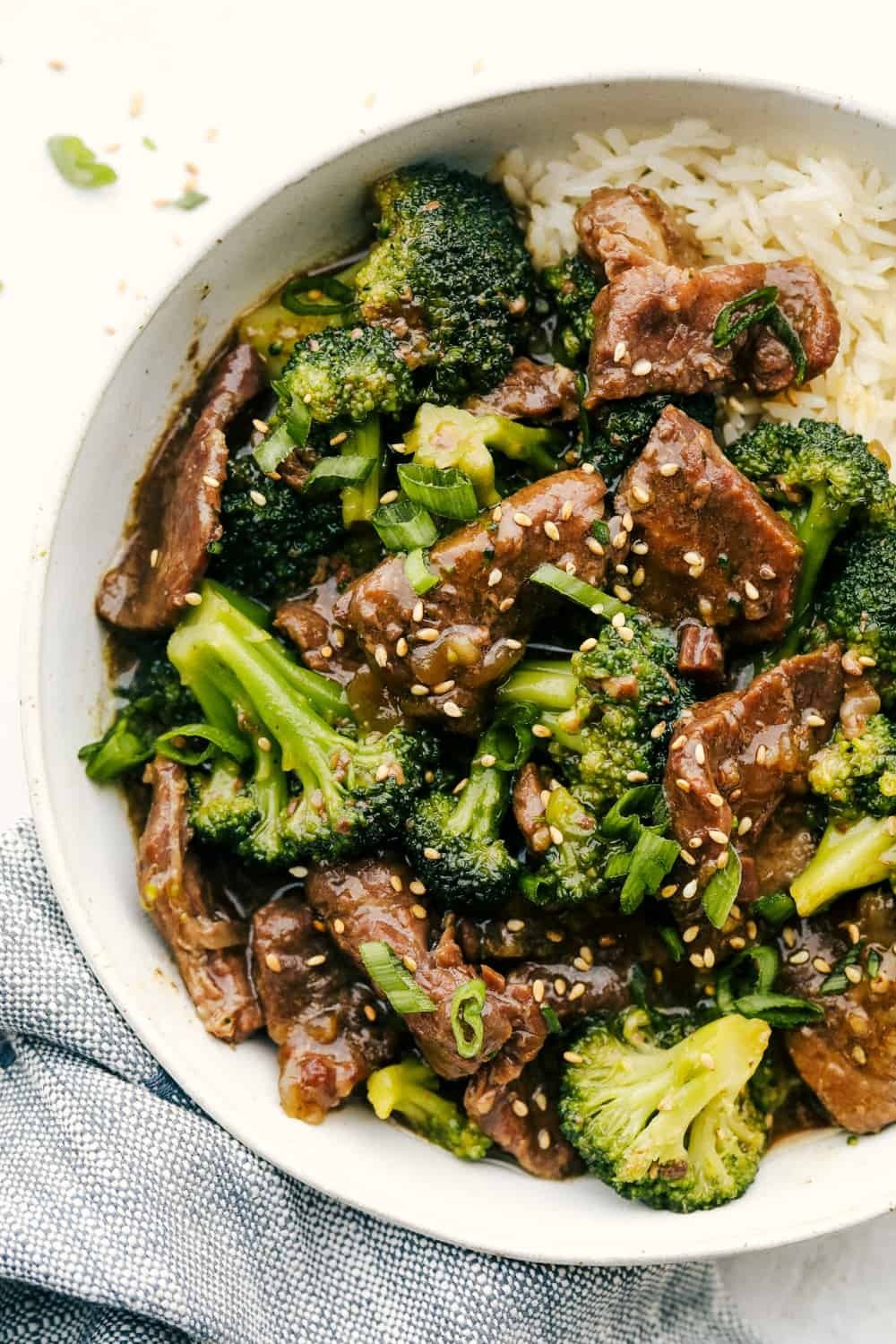 SLOW COOKER BEEF AND BROCCOLI