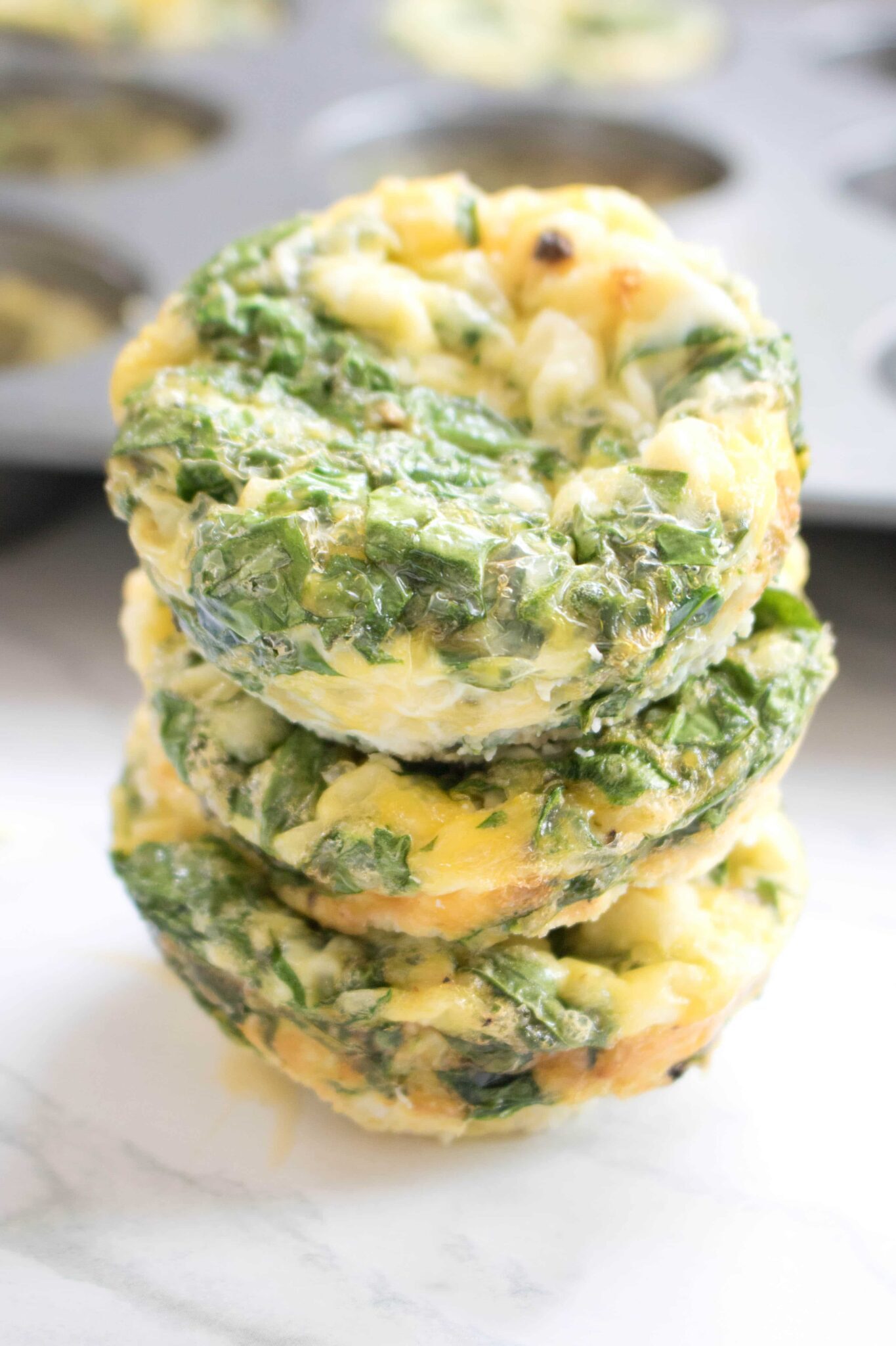 Spinach and Feta Egg Cups