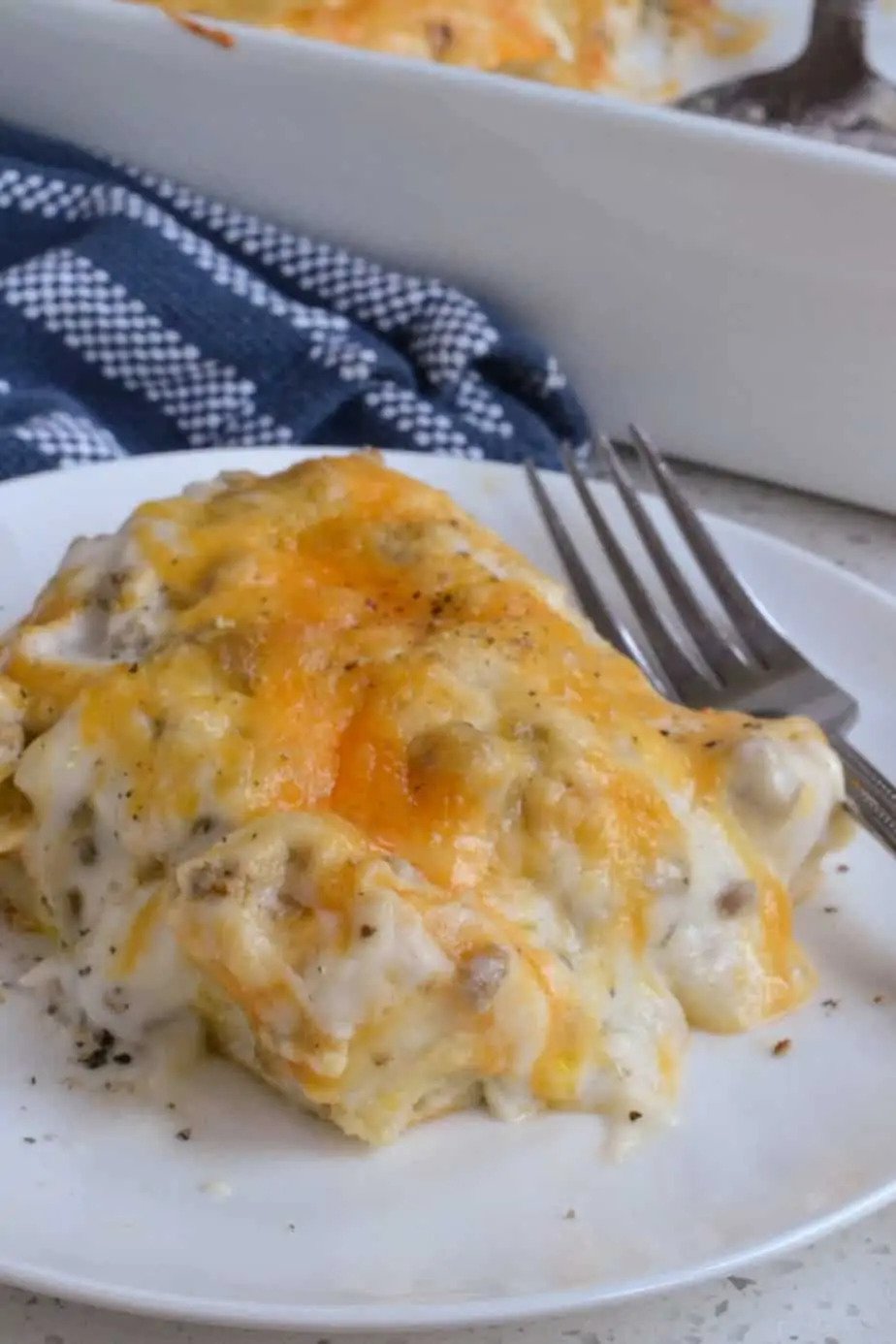 Biscuits and Gravy Casserole