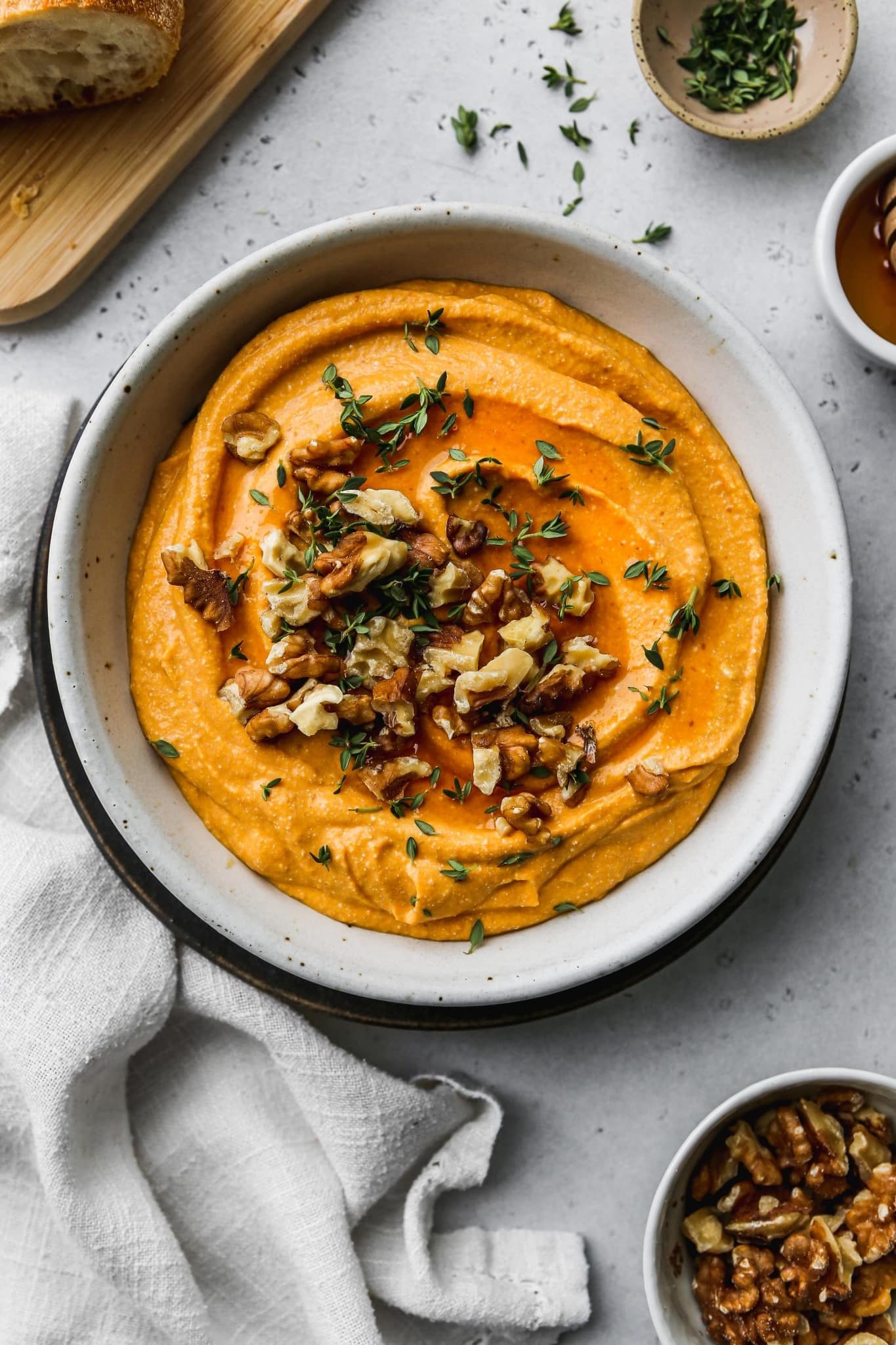 Pumpkin Whipped Feta Dip