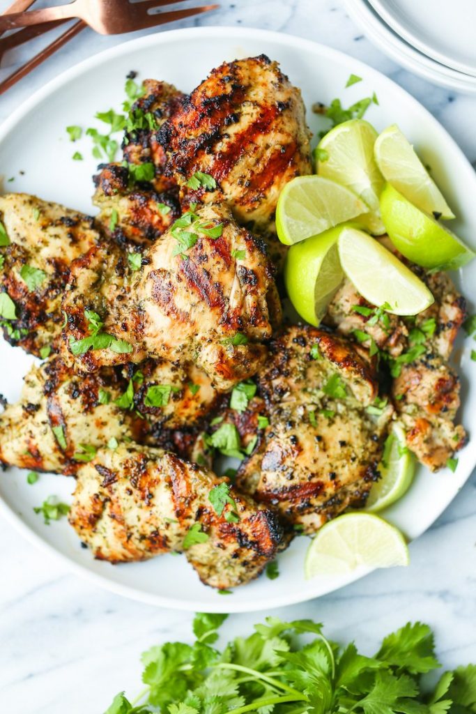 Cilantro lime chicken things