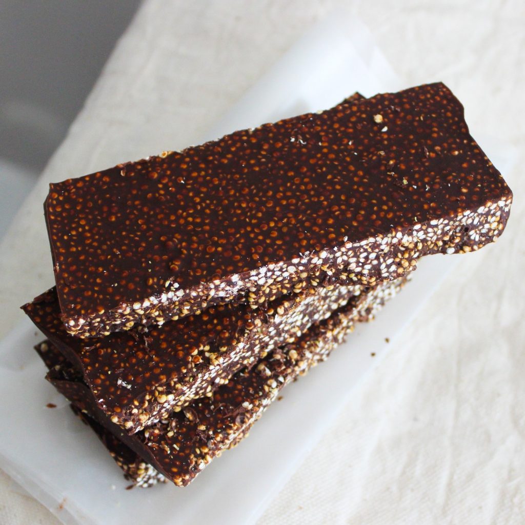Chocolate Quinoa Crunch Bars