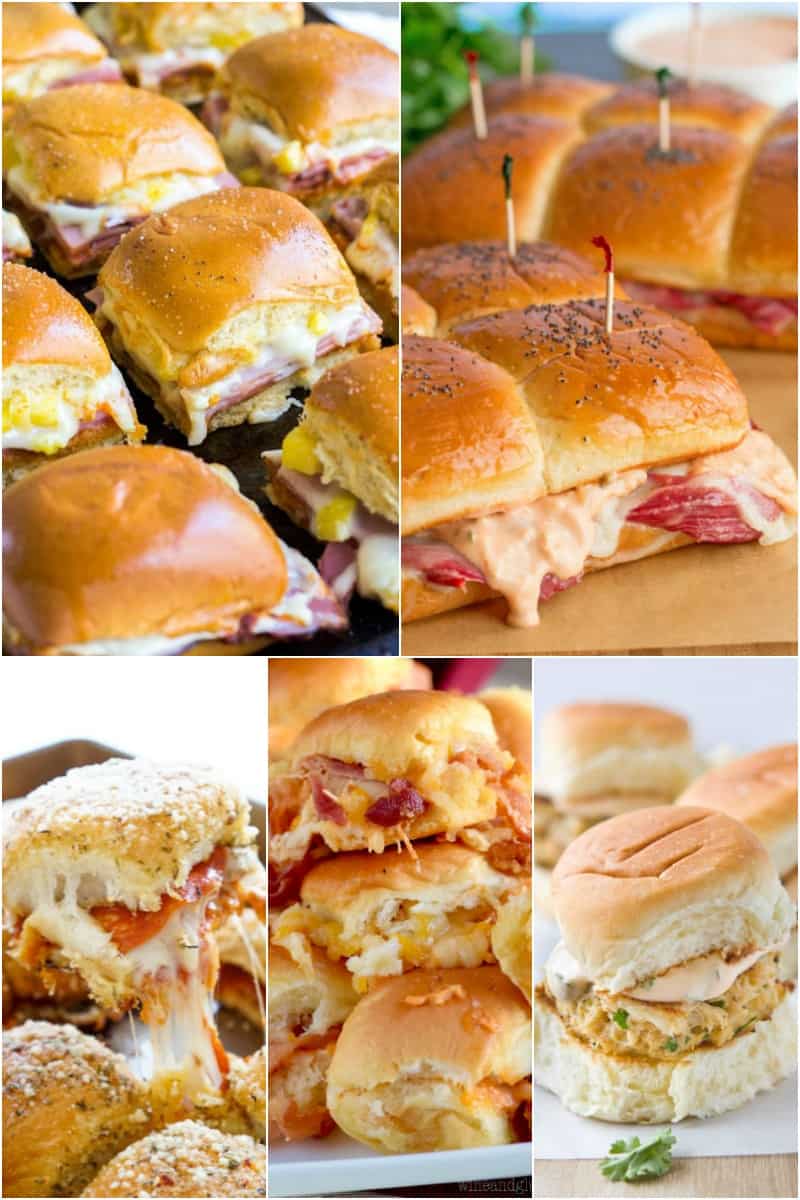 25 Slider Recipes – Mini sandwiches are great for game day