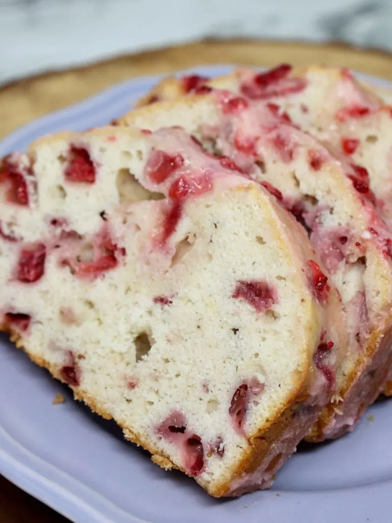 Glazed Strawberry Bread – quick and easy recipe