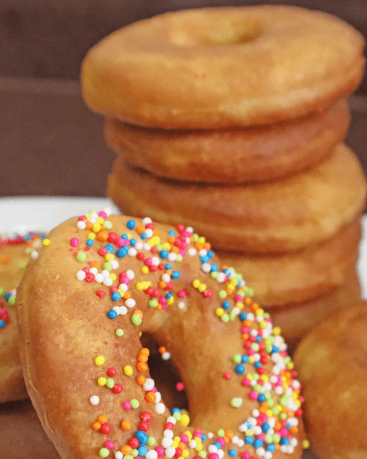 Air Fryer Vegan Donuts from Scratch