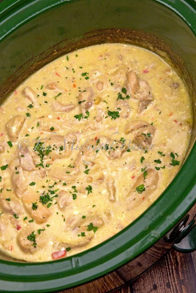 Slow Cooker Creamy Ranch Chicken