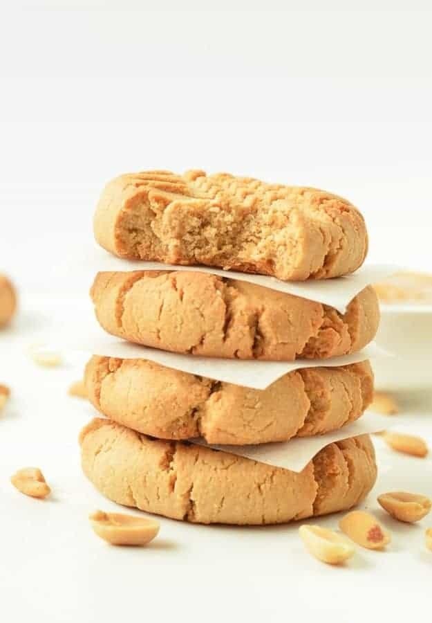 Healthy peanut butter cookies