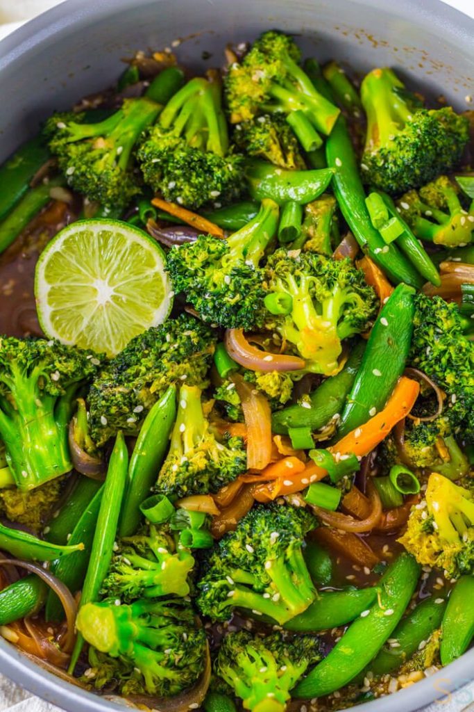 Garlic Broccoli Stir Fry 