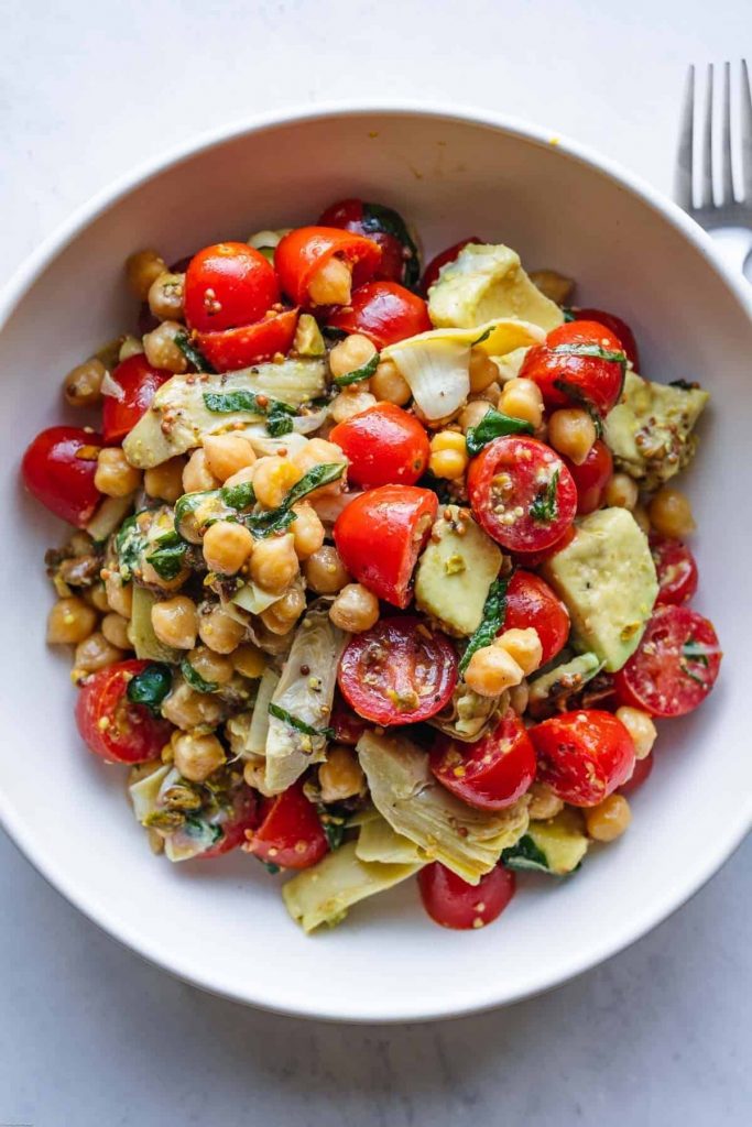 High-Protein Tomato & Basil Salad
